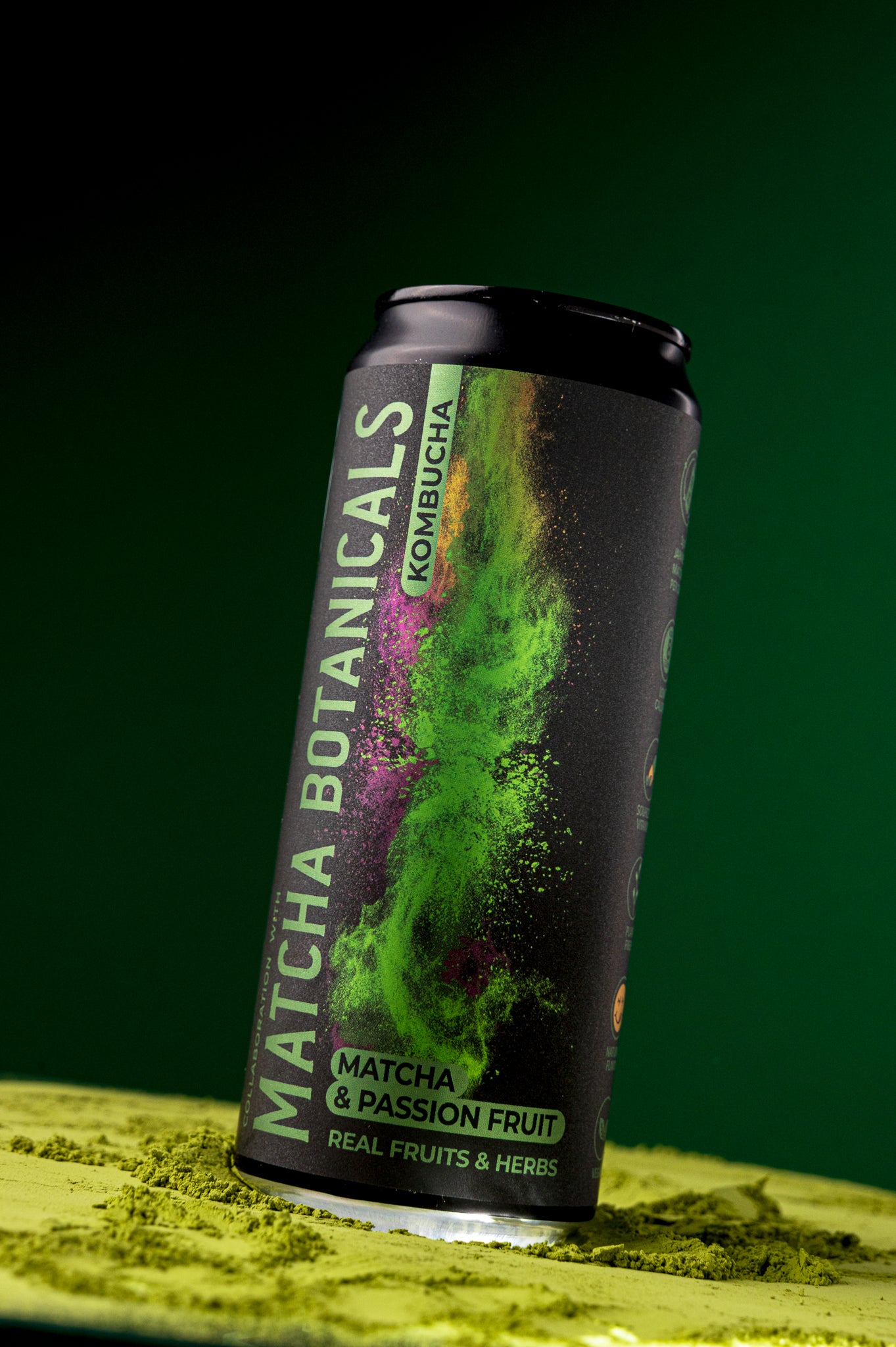 RUDY'S × MATCHA BOTANICALS | MATCHA & PASSION FRUIT KOMBUCHA