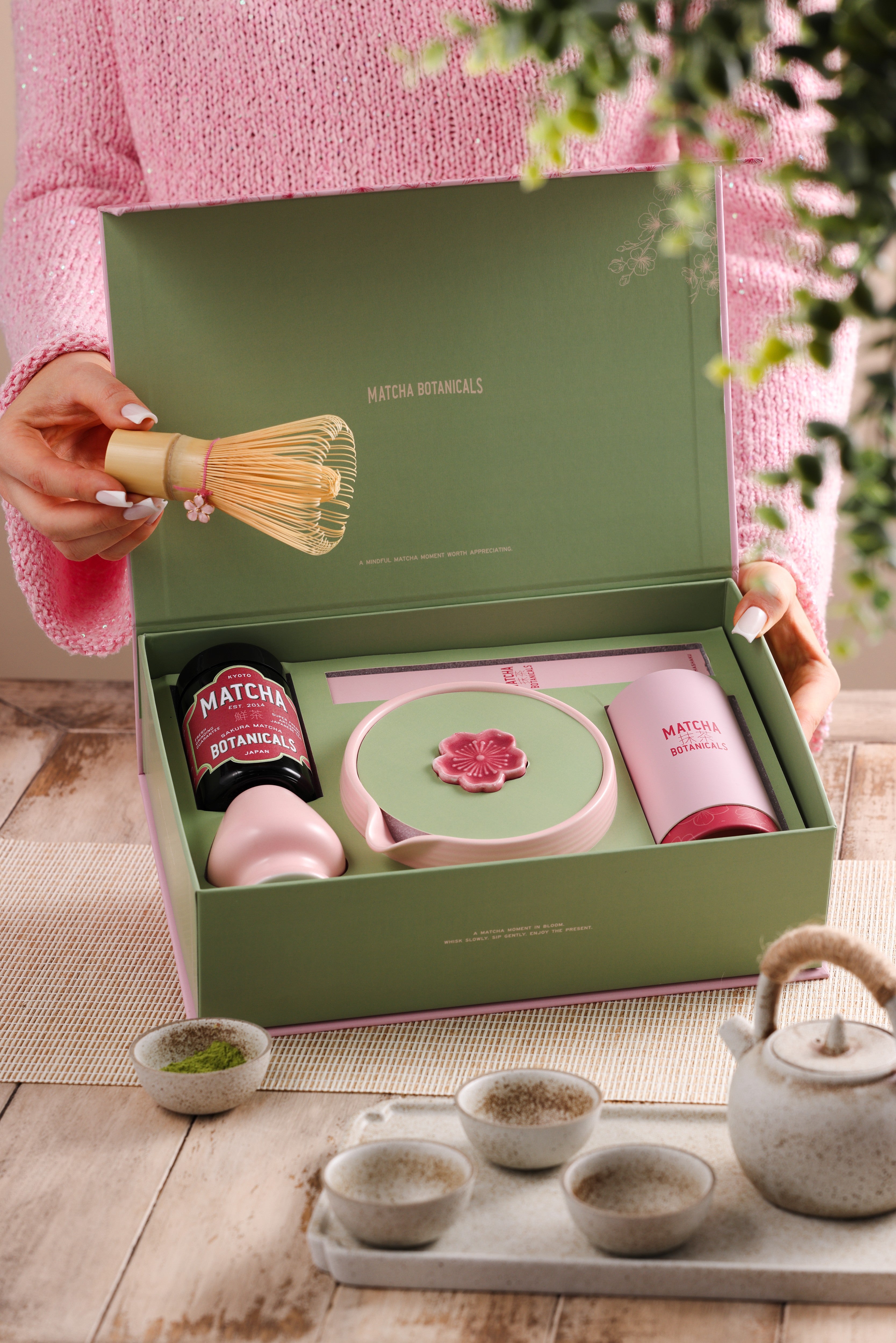 Sakura Matcha Geschenkset – Frühlingsedition